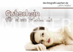 Gutschein Fototermin Fotografin Aachen
