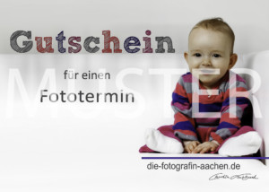 Gutschein Fototermin Fotografin Aachen